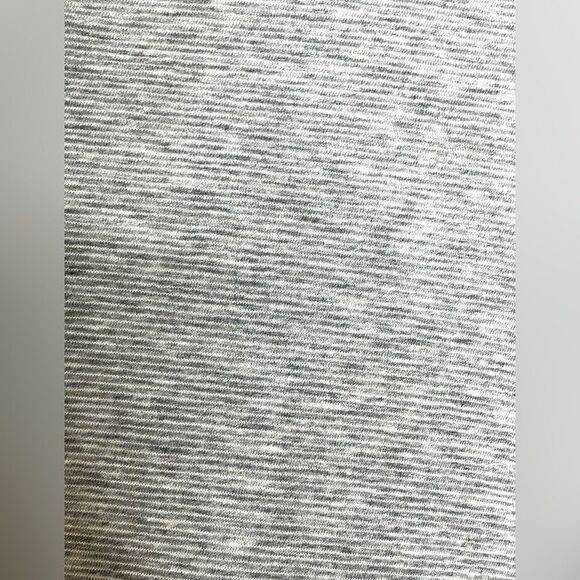 Theory Striped V-Neck T-Shirt Gray L - Picture 5 of 7